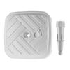 KADAX Base Ombrello Supporto per Ombrello da Giardino Quadrato 39cm Peso