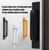 6PCS Rustproof Cupboard Handles Strips Stick Design 147mm Length Furniture Hardware For Sliding Glass Door Kitchen Drawers