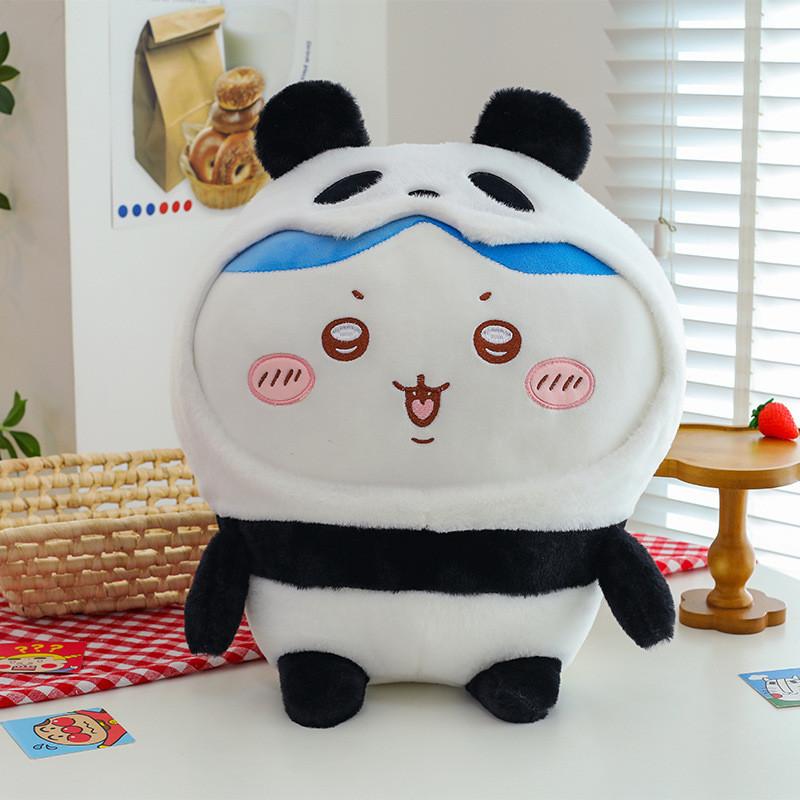 Chiikawa Toy Plush Panda Cartoon Stuffed Animal Doll Room Decoration Gifts Kids