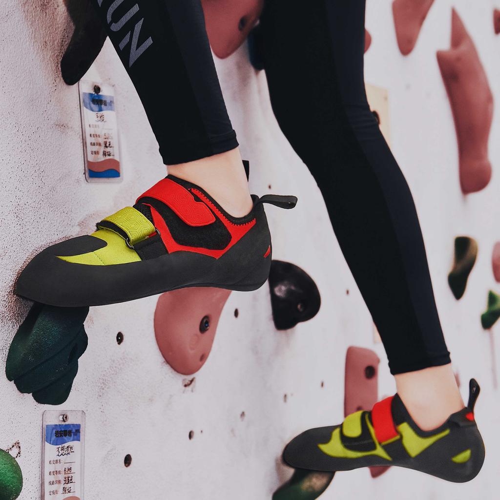 Professional Rock Climbing Shoes for Men and Women – Non Slip Breathable Lightweight Outdoor Bouldering Shoes, Size 34-46