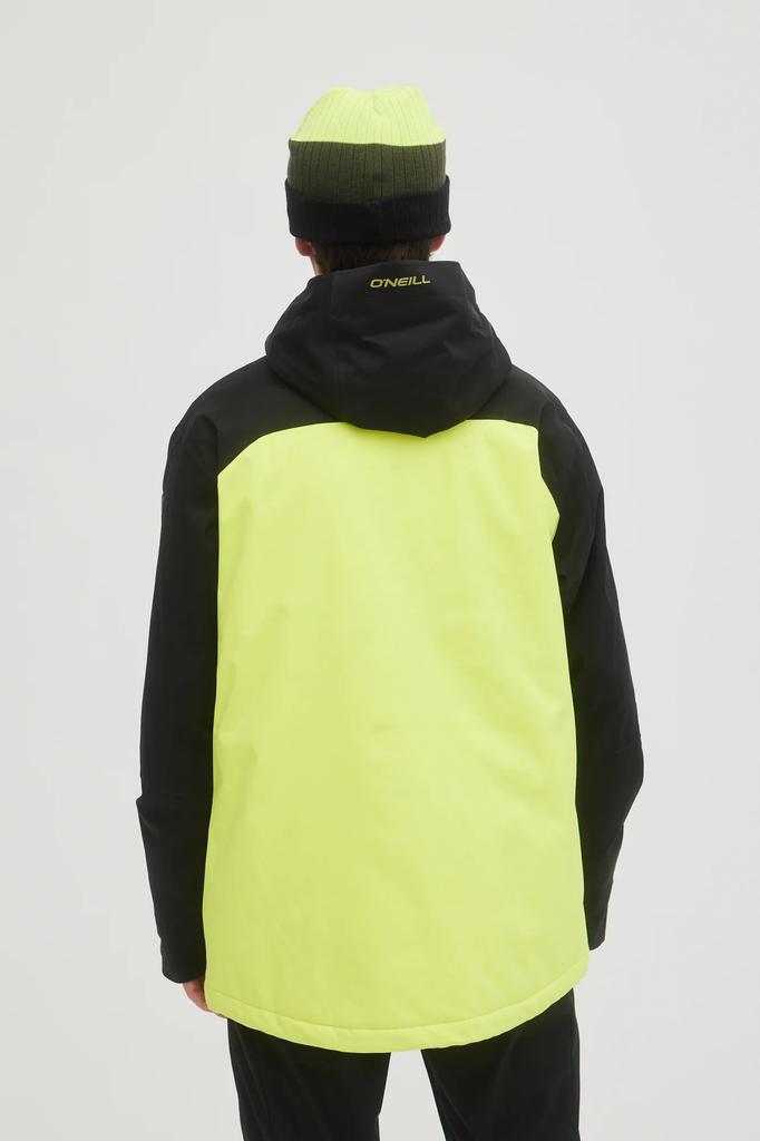 O'neill Total Disorder Snow Wear Men Pyranine Yellow Color Block [2500007-42015] size XL