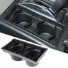 ABS Black For Hummer H2 2003-2007 Car Center Console Water Cup Holder Storage Box Car Interior Accessories