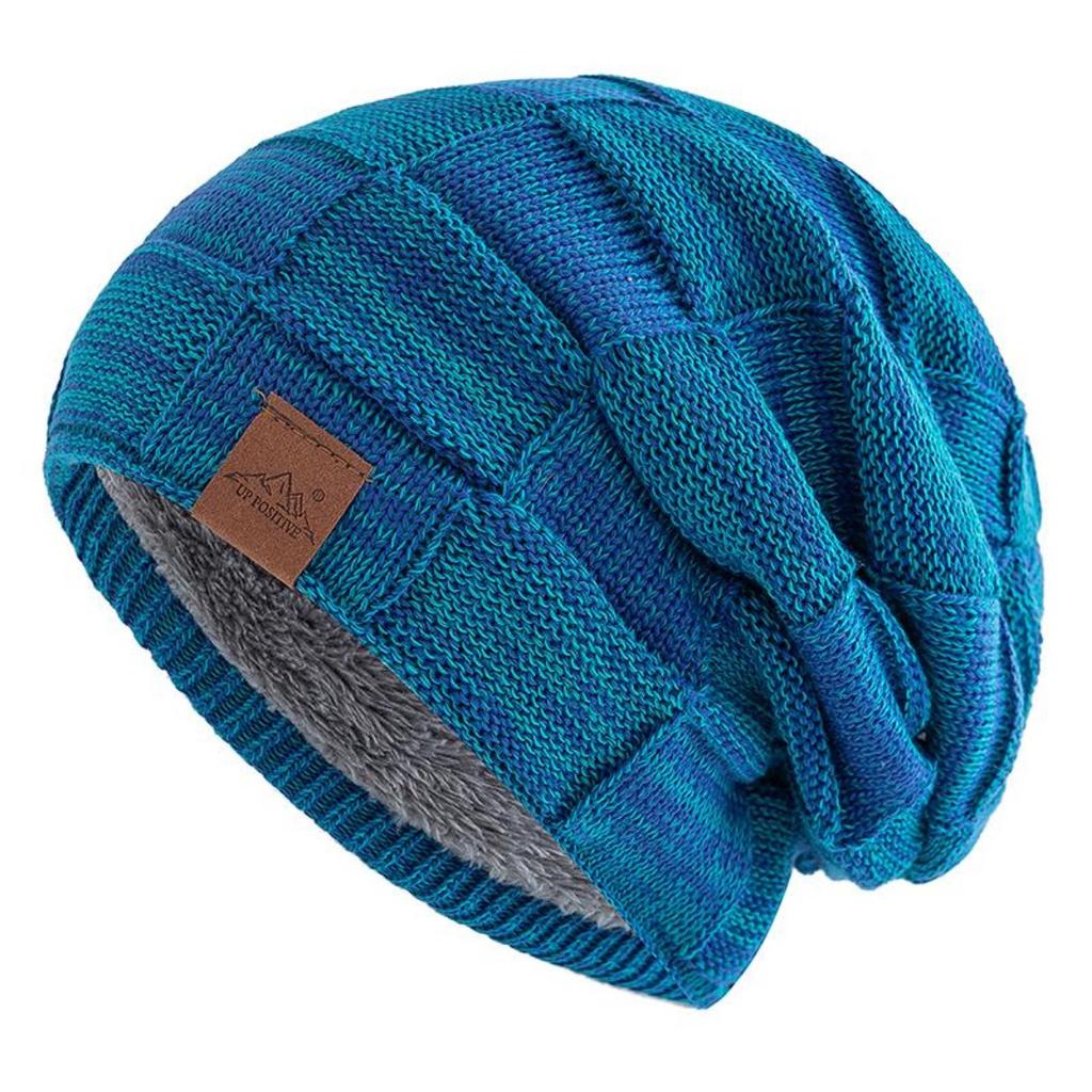 Women's, Velvet, Woolen Hat, Loose Fitting, Knitted Hat, Warm, Pullover Hat