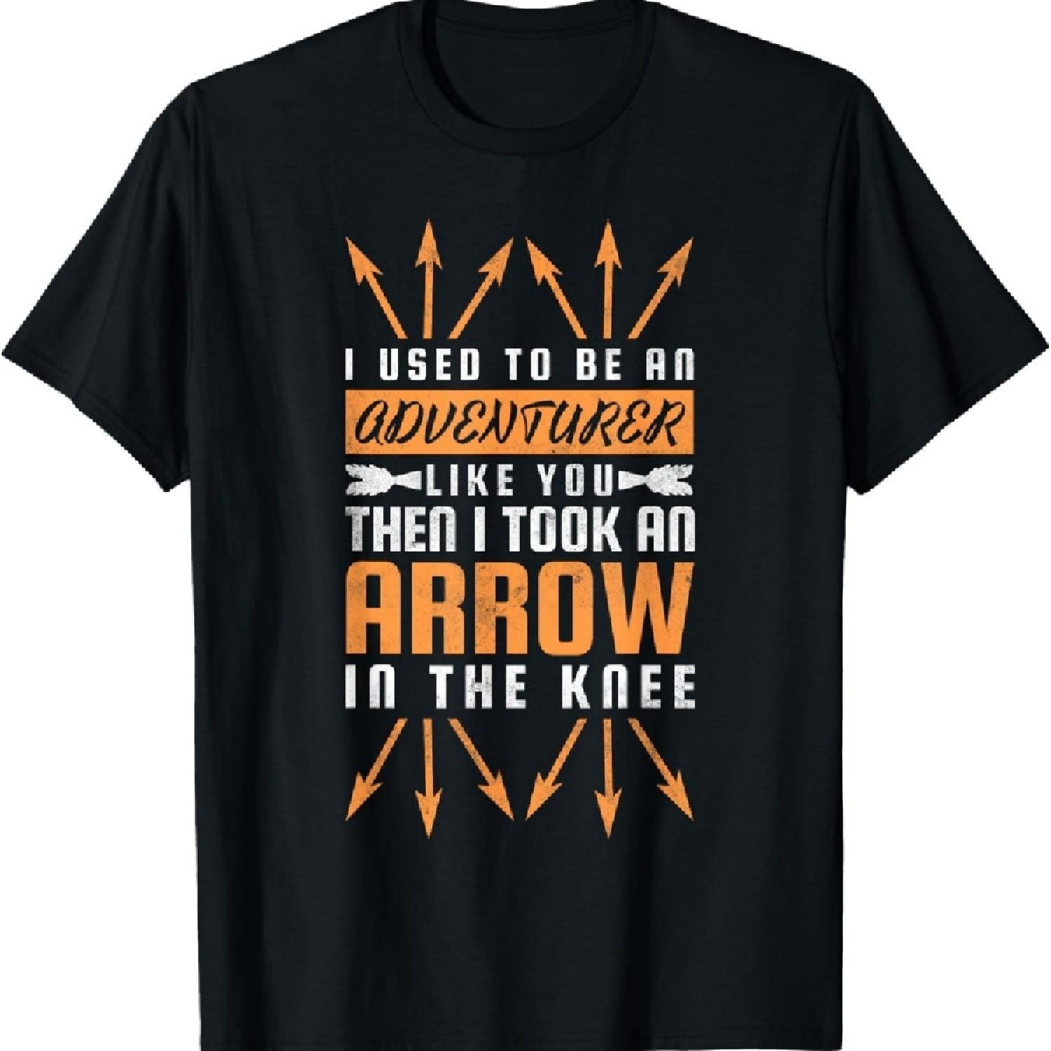

I Used To Be An Adventurer, RPG Dice T-Shirt XXXXXL чорний