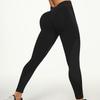 High Waist Black Butt Lift Yoga Pants - Women's Seamless Running and Cycling Leggings
