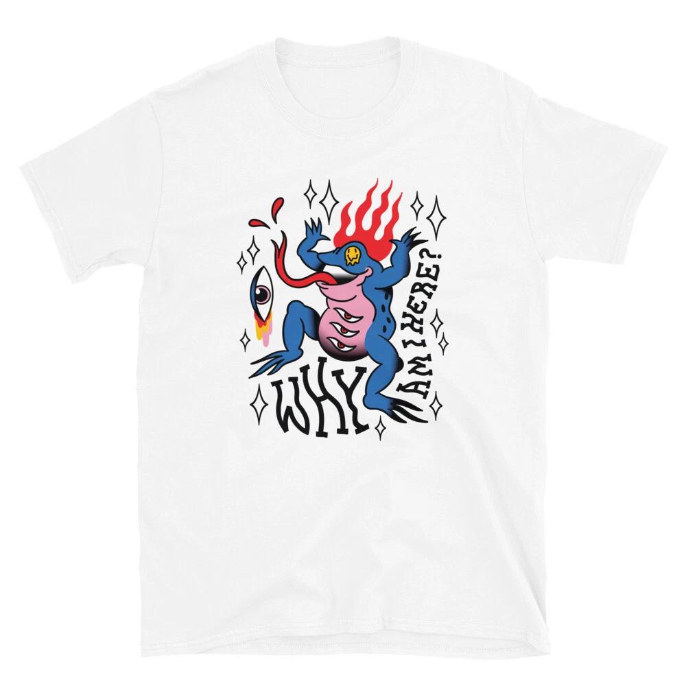 Frog Hypno Trippy Mythical Nightmare T-Shirt 2XL