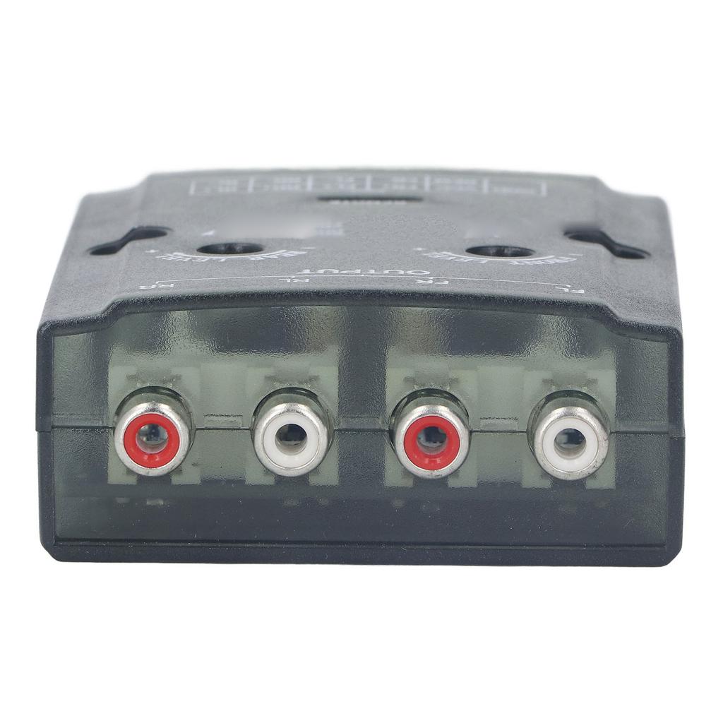 4 Channel Car Stereo Speak Delay Signal High To Low Converter 12V Amplifier for CD Player High and Low Adapter