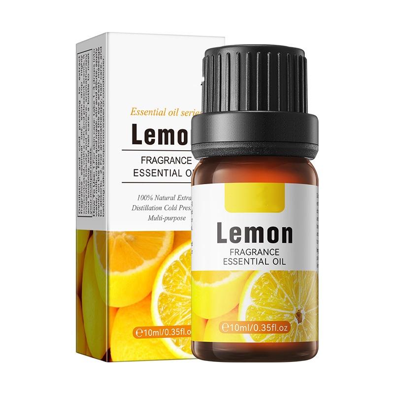 Plant Essential Oil Set 10ml Each Natural Fragrance Therapy Aromatherapy Body Oil Spa Massage Gift Set Export Wholesale