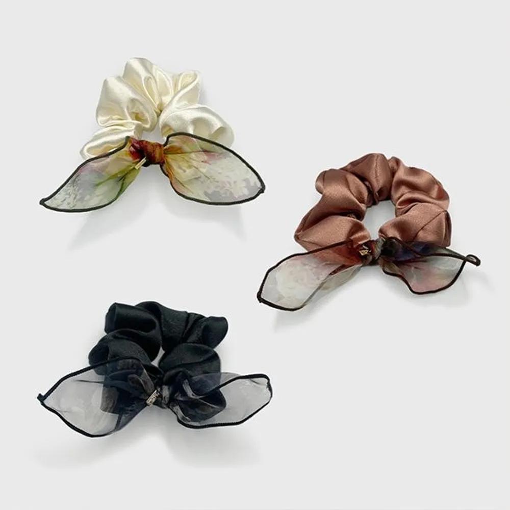 Organza Painting Scrunchie JP-26-012S