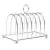 Toast Rack Stainless Steel 6 Slices Vintage British Bread Loaf Grid Cooling Station for Kitchen Restaurant Serving