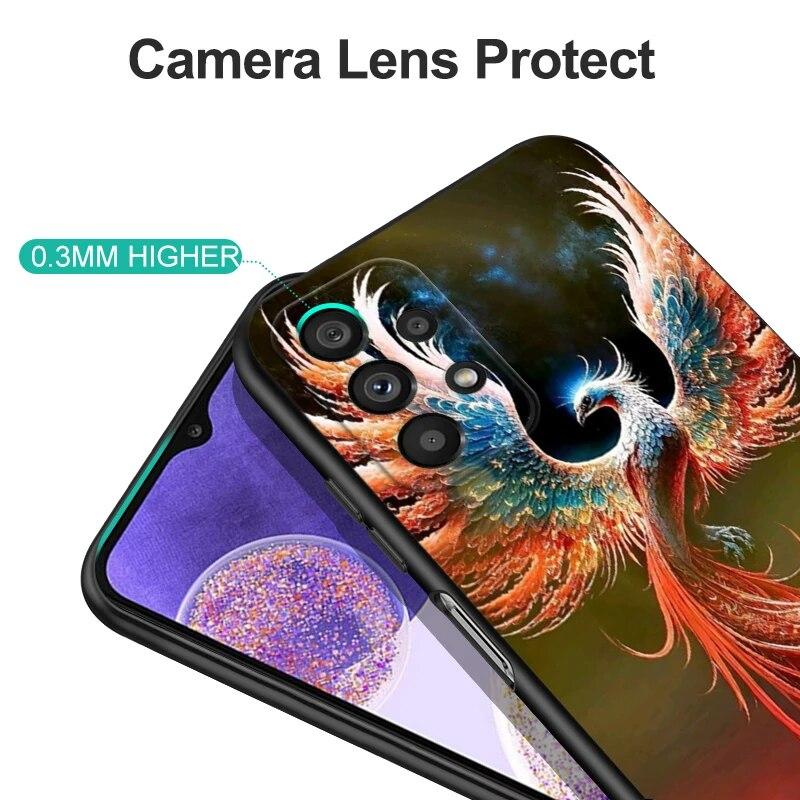 Phoenix Handyhülle für iPhone Samsung Galaxy Redmi Xiaomi Oppo OnePlus Note SA 7 8 9 10 11 12 13 14 20 21 22 23 53 54 Pro Max Plus Ultra TPU Soft