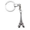 Ornate Gear Keychain Antique Style Punk Pendant Key Holder 30mm Ring