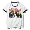 K-on Tshirt Men Graphic White T Shirt Vintage Grunge Japanese T Shirt Graphic Aesthetic