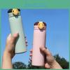 Doublelayer Steel Thermos Stainless 304 Cup With Straw Kids Coldkeeping Edition