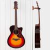 Neboic Wall-Mounted Guitar Hanger with Auto-Locking Guitar-Shaped Hardwood Base, 15kg Weight Capacity, Guitar Hook, for Acoustic, Electric, and Bass