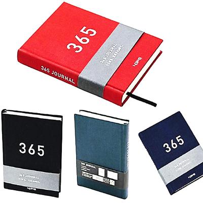Dilib Diary, Daily Journal, A5 Size, Notebook, Cute Diary, Planner (Red)