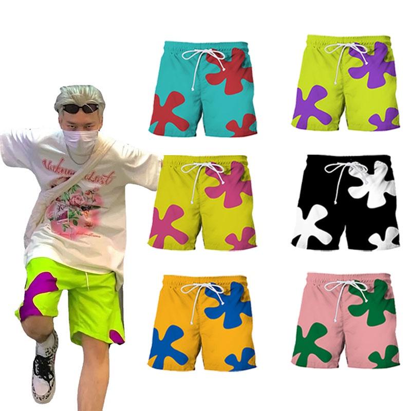 Patrick Squarepants Spongebob Star Shorts Beach Pants Ventilation Children Man