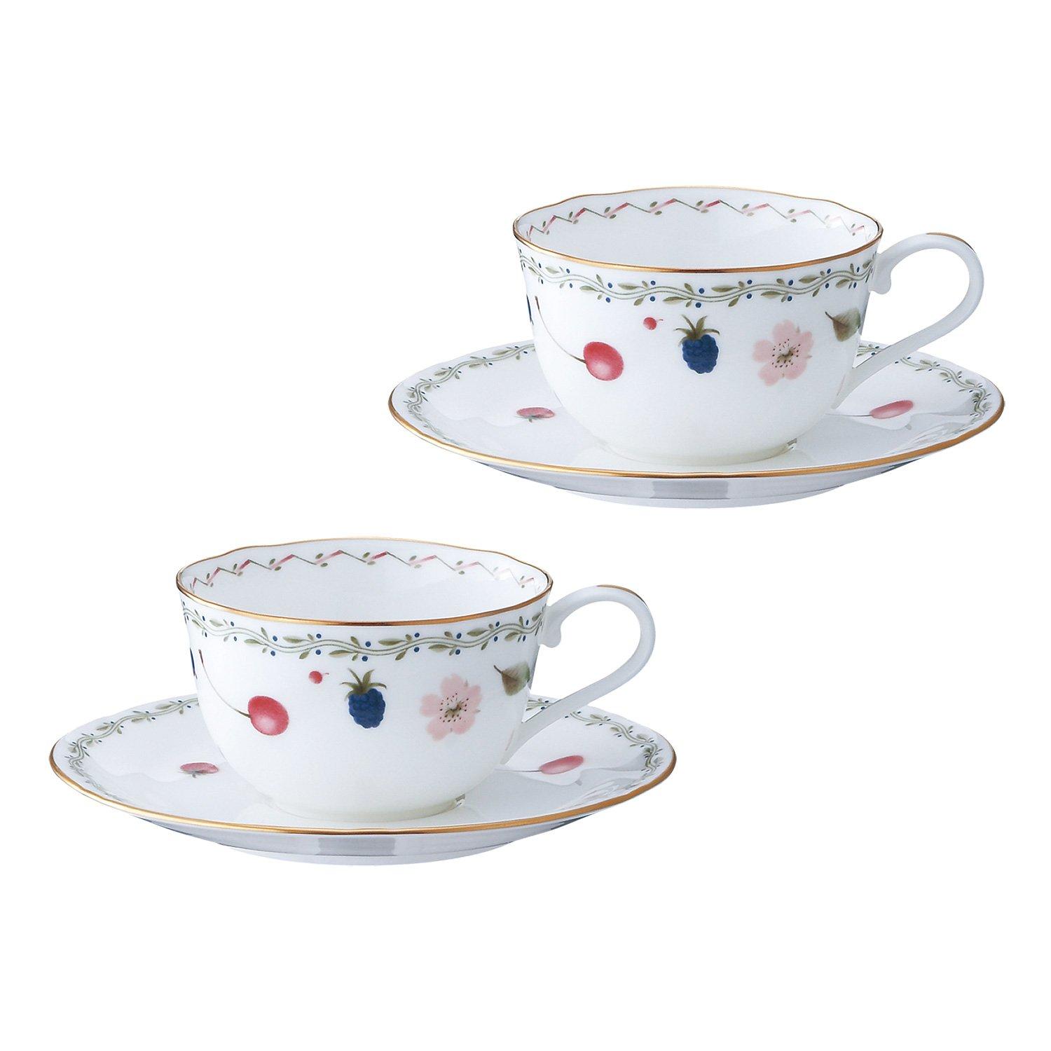 Набор чашка с блюдцем Noritake Portshore из костяного фарфора 220 мл & (Пара) (Кофе чай) (P59387A/4613)