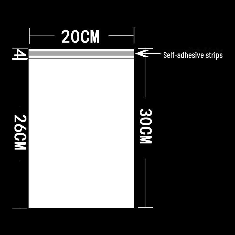 Transparent Self-Adhesive Plastic Bag for Packaging