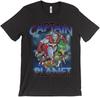 Captain Planet 90s Cartoon Retro Vintage T Shirt Black
