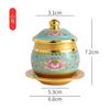 Alloy Water Supply Cup Censer Supply Platform Censer Fruit Tray Vase Shrine Lamp Ancestral Hall Supplies Temple Law Society
