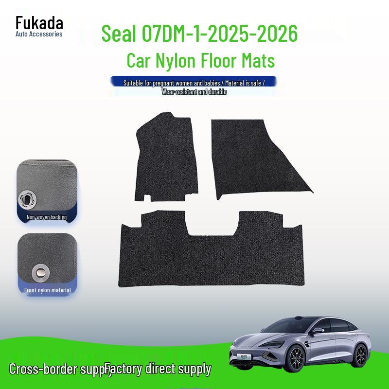 BYD Seal 07 DM-i Nylon Schmutzabweisende Fußmatten (Modelle 2025-2026)