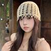 Sweet Knit Beanies Bohemian Style Weave Cap Vintage Crochet Hollow Knitted Hat  Girls