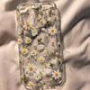 Transparent Flowers Daisies Bees Aesthetic Phone Case For iPhone 17 Pro Max Cover iPhone 16 Pro 15 14 13 12 Pro Max Japan Kawaii Girl Soft Cover