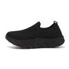 TUINANLE Unisex Wide Toe Couple Sneakers Breathable Lightweight Black Mesh Comfortable All Day Casual Walking Shoes for Daily Outdoor