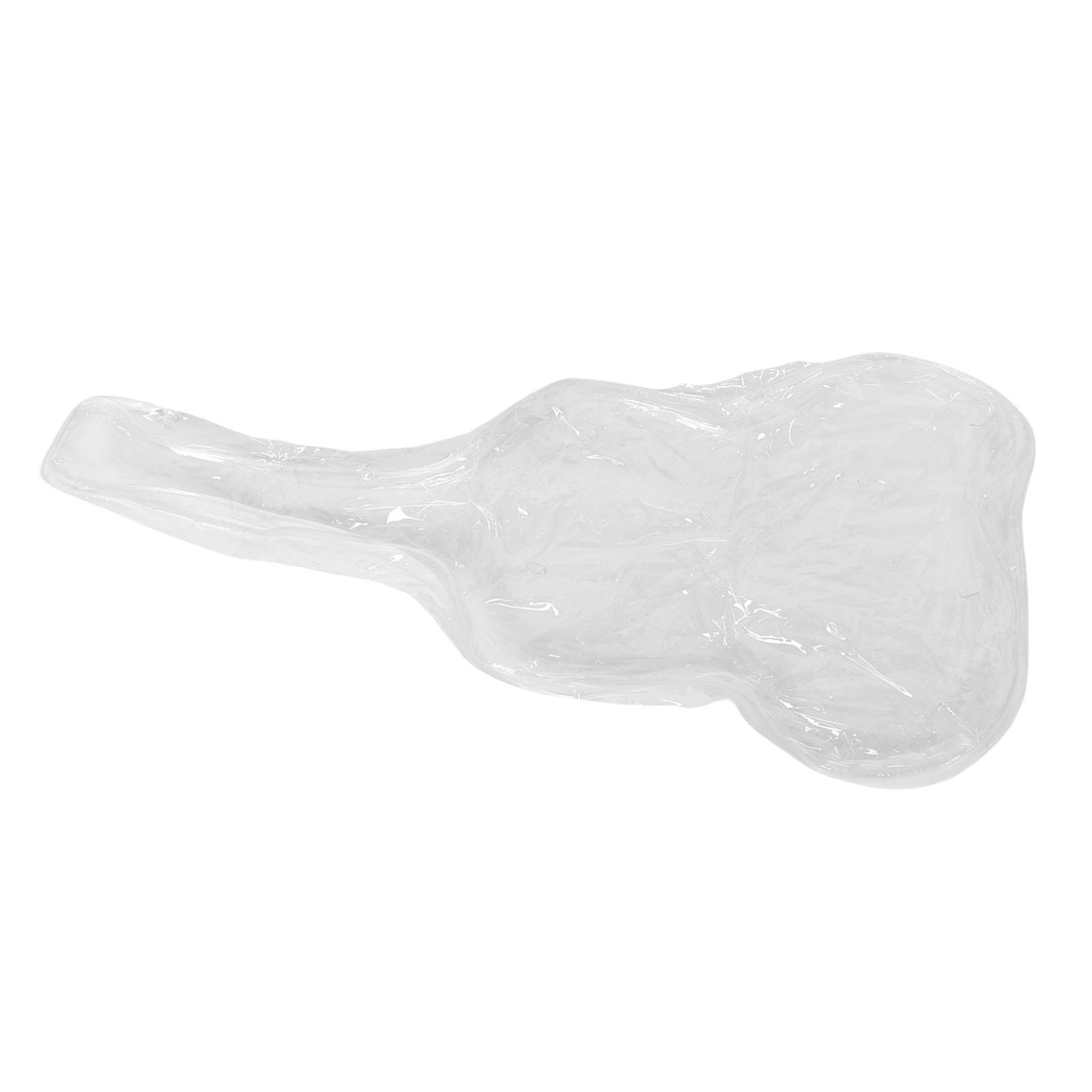 Guitar Dust Cover Transparent PVC Water Proof Acoustic Electric Guitar Cover Protective Storage Bag for 40in 41in Guitar