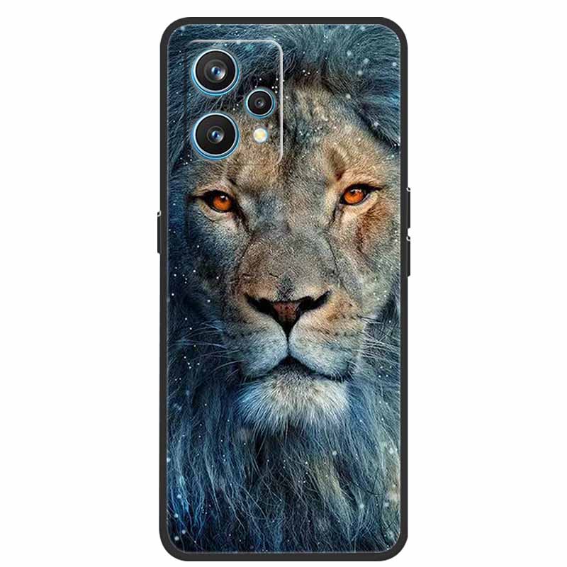 For Realme 9 Case RMX3521 Shockproof Soft silicone TPU Back Cover For Realme9 4G Phone Cases Realme 9 6.4 inch Cute Cartoon Bag