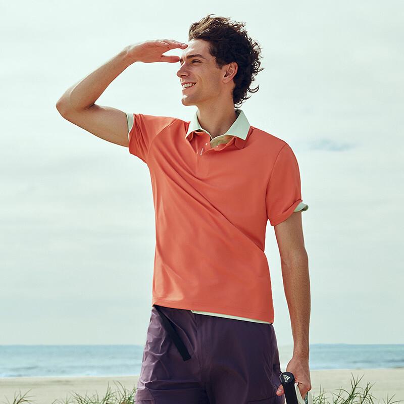 Navigare Men's Lightweight Short-Sleeve Sport Polo Shirt