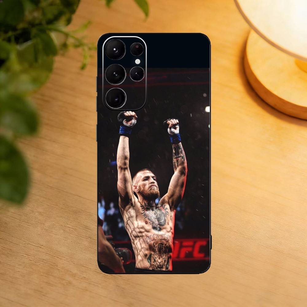 

Conor McGregor Boxing phone Case For Samsung S25,24,21,22,23,30,Ultra,20,Plus,Fe,Lite,Note Soft Black Cover Samsung S23plus5G