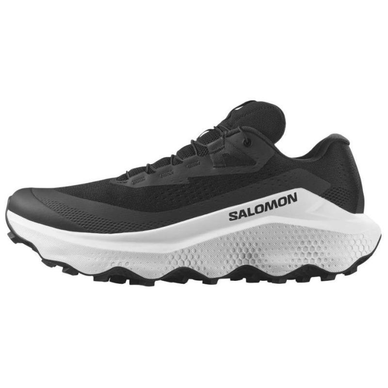 SALOMON Ultra Glide 3 Low Top Running Shoes Men's Black Sneakers 477422