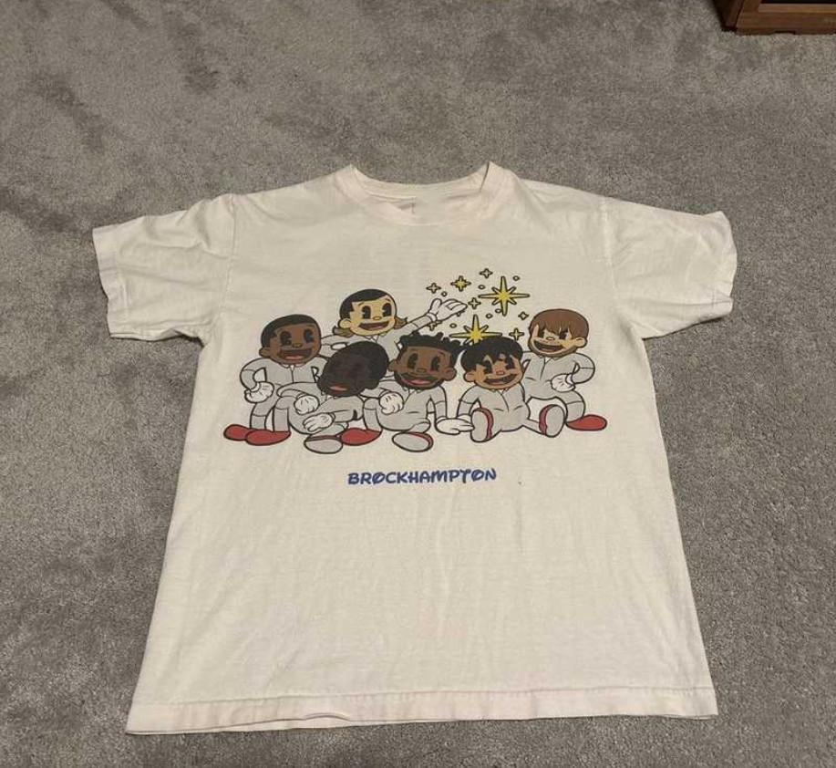 Camiseta Unisex de Manga Corta Brockhampton Factory ZA343