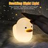 Cute Duck Led Night Light Children Bedside Energy Saving Dimmable Table Lamp Home Decoration Lamp