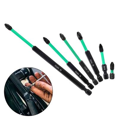 Biți Premium Magnetici PZ2 pentru Șurubelniță Disponibili în Dimensiuni Multiple 25mm până la 150mm