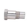 Satainless Steel Oxygen O2 Sensor Spacer Adapter Bung Catalytic Converter Fix Check Engine Light M18 x 1.5
