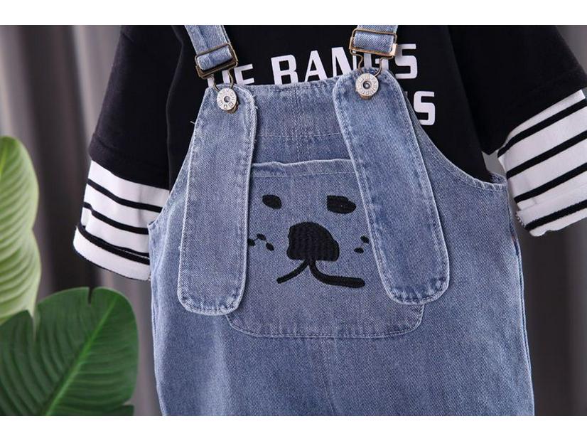 Módní kojenecká kombinéza 2dílný outfit pro roční chlapce, ideální na podzim a jaro