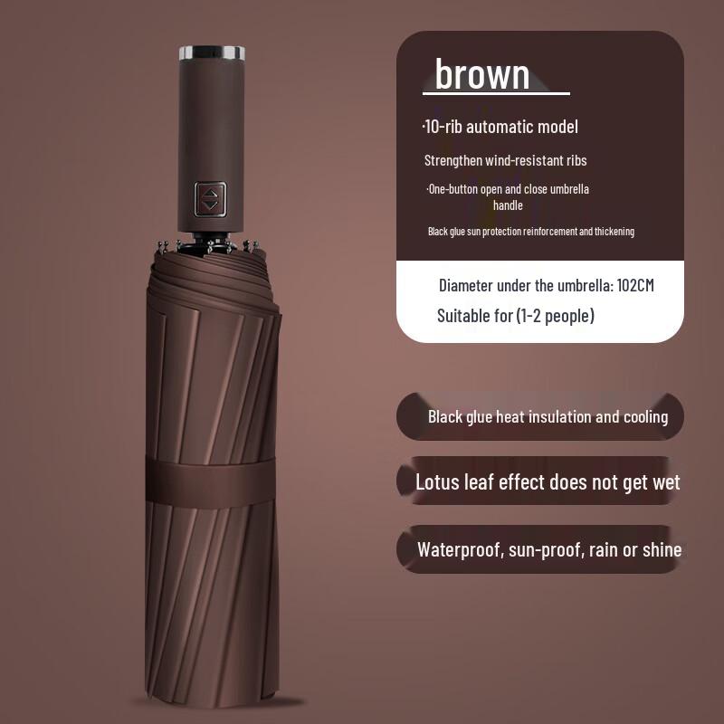 Meng Huoban Automatic Folding UV Protection Umbrella