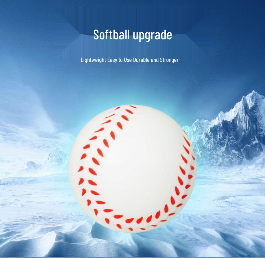 Children's Soft Sponge Plastic Baseball Bat and Ball Toy Set