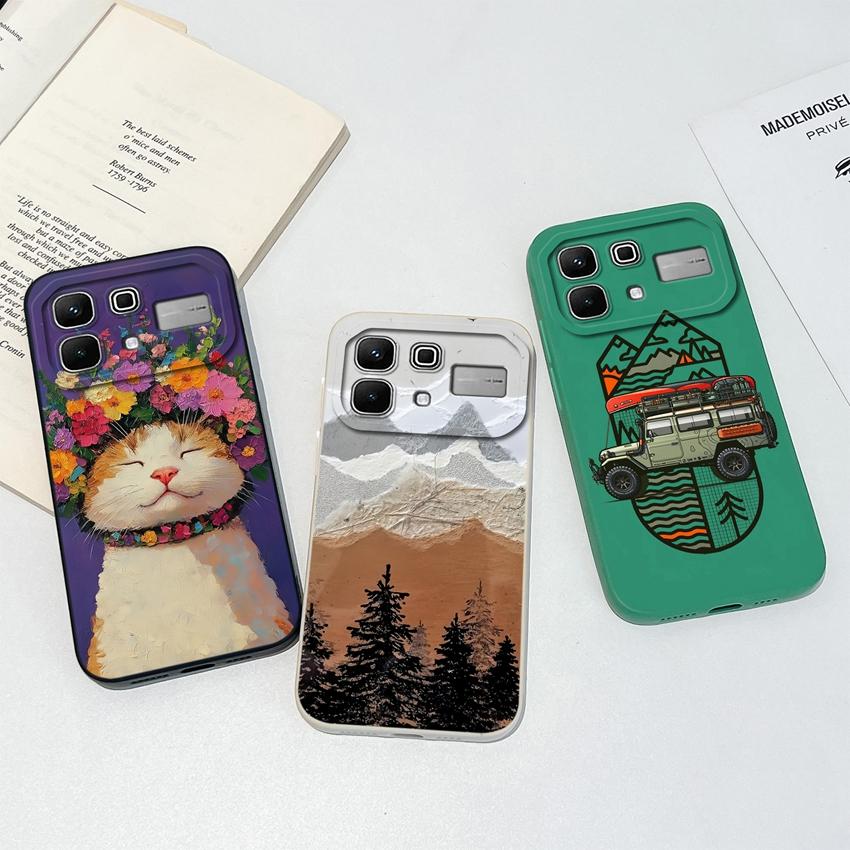 For Infinix Note 60 Pro Ultra 50 40 Pro+ 50X 50S 40X 30 Pro VIP 30i Note Edge Phone Cases Mystical Sun & Moon Art Camera Protection Lightweight Bumper