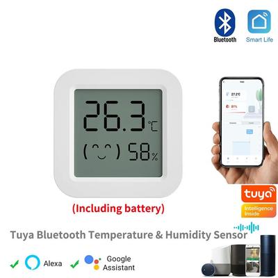 Senzor de temperatură umiditate Afișaj digital LCD mini compatibil cu APP Bluetooth Telecomandă Termometru Higrometru