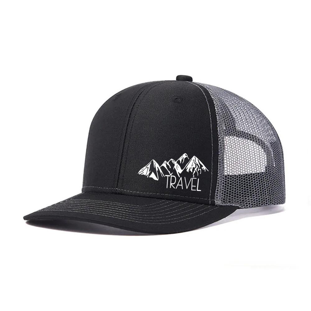 Adult Baseball Cap With Mesh Panels And Sun Protection For Casual Wear