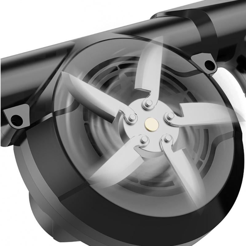 5 Speed Handheld Air Blower 12V Lithium Powered Rechargeable Design For Barbecue Fire Starting And Electronics Cleaning