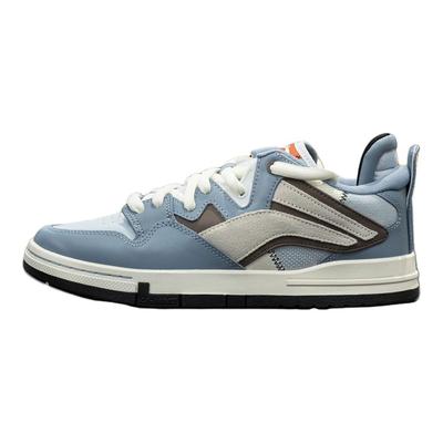 Li Ning Synthetic Leather Comfortable Fashion Versatile Shock Absorbing Wear Resistant Low Top Skate Shoes Unisex Skate Shoes AEPV067-3