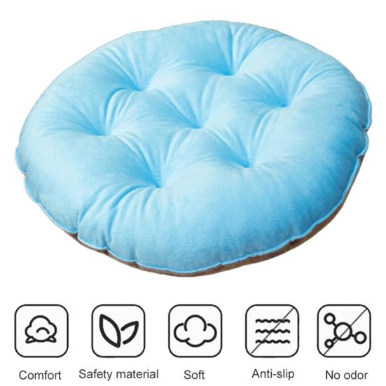 Cozy Stylish Chair Cushion Soft Fluffy Durable No Fading Pilling Lovely Cushion for Office Students Home