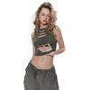 Calças Casual LUXEON Retro Lisas com Cordão Joggers Bolsudas Perna Larga Calças de Moletom Cintura Média Esportivas Y2k Unissex