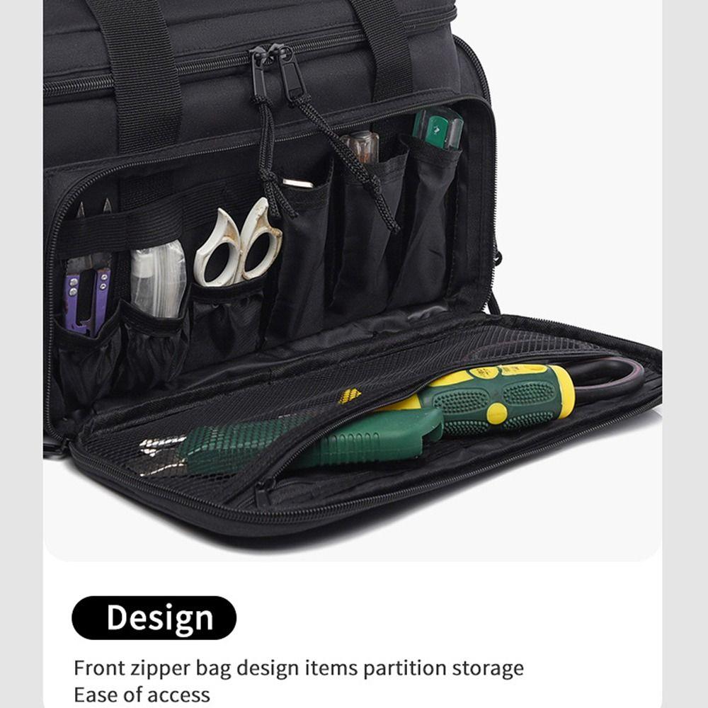 Wear-Resistant Tool Storage Bag Oxford Cloth Tool Organizer Tools Collection Bag  Repairmen