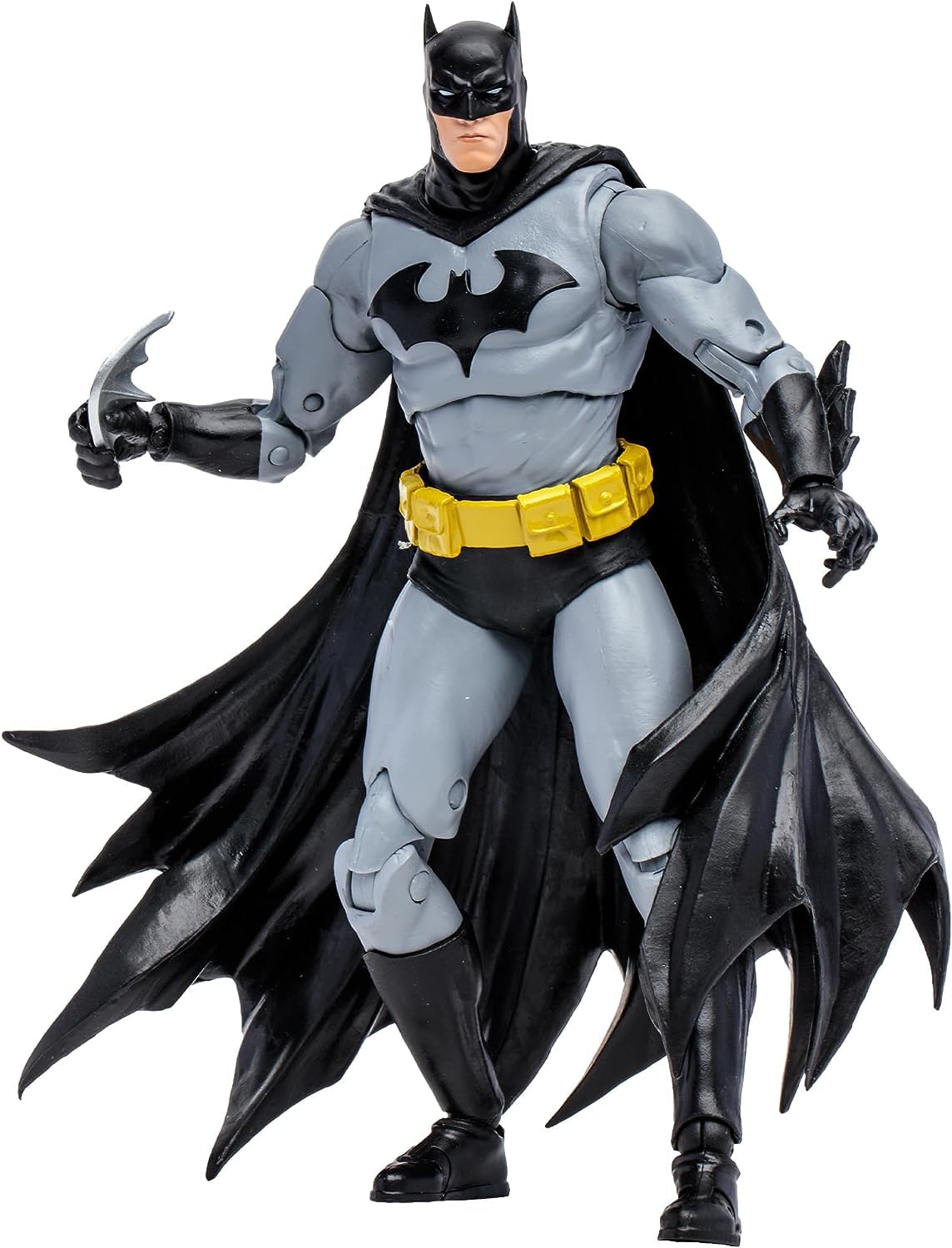 

McFarlane Toys DC Multiverse Фигурка Бэтмен Серый костюм DC Comics MV American Comics 7 дюймов Batman Hush (Черный и версия) [Элемент]